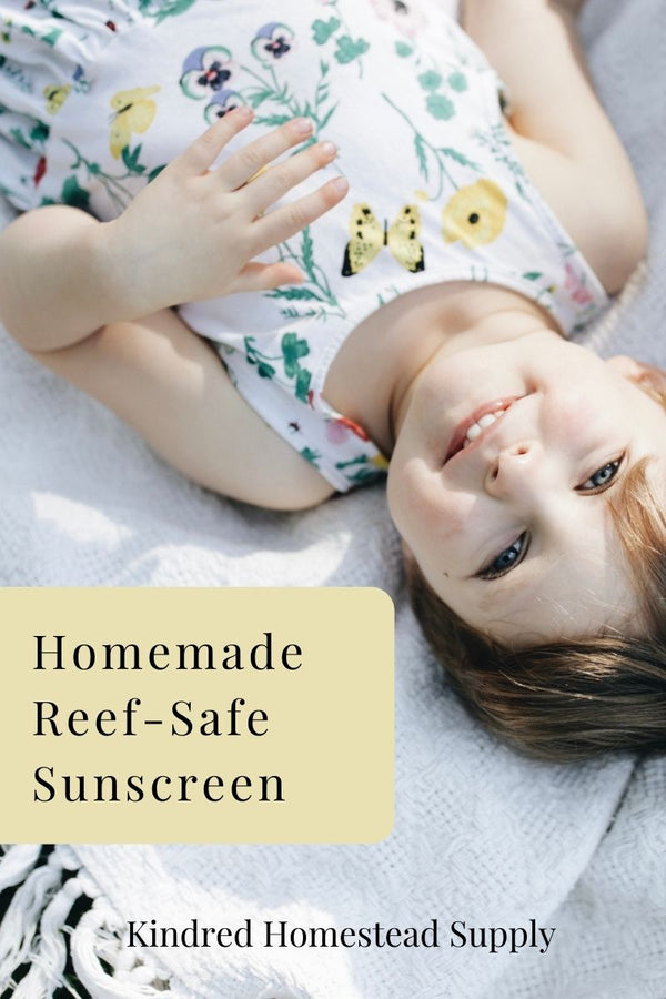 Homemade (Reef-Safe) Sunscreen