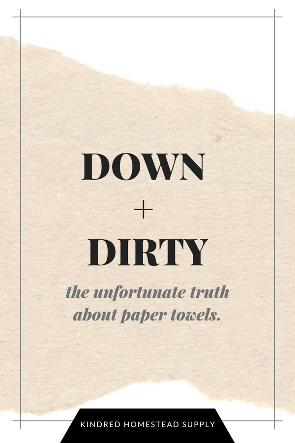 Paper Towels: The Down + Dirty