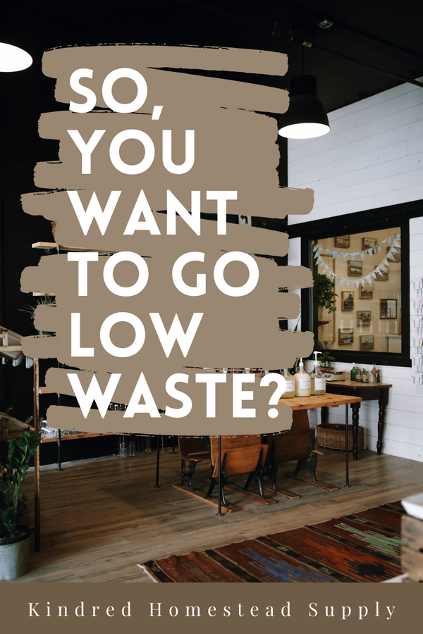 So, You Wanna Go Low Waste? Here’s One Way to Get Started!