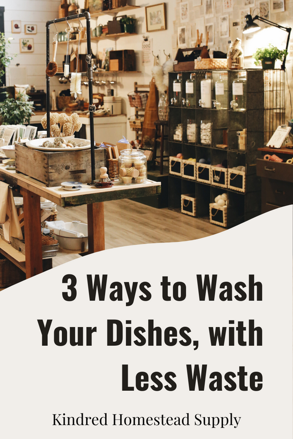 Three Ways to Wash Your Dishes, With Less Waste