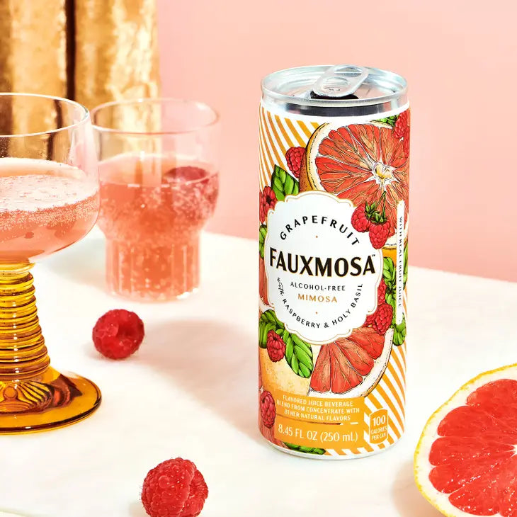 Fauxmosa Canned Non-alcoholic Cocktails