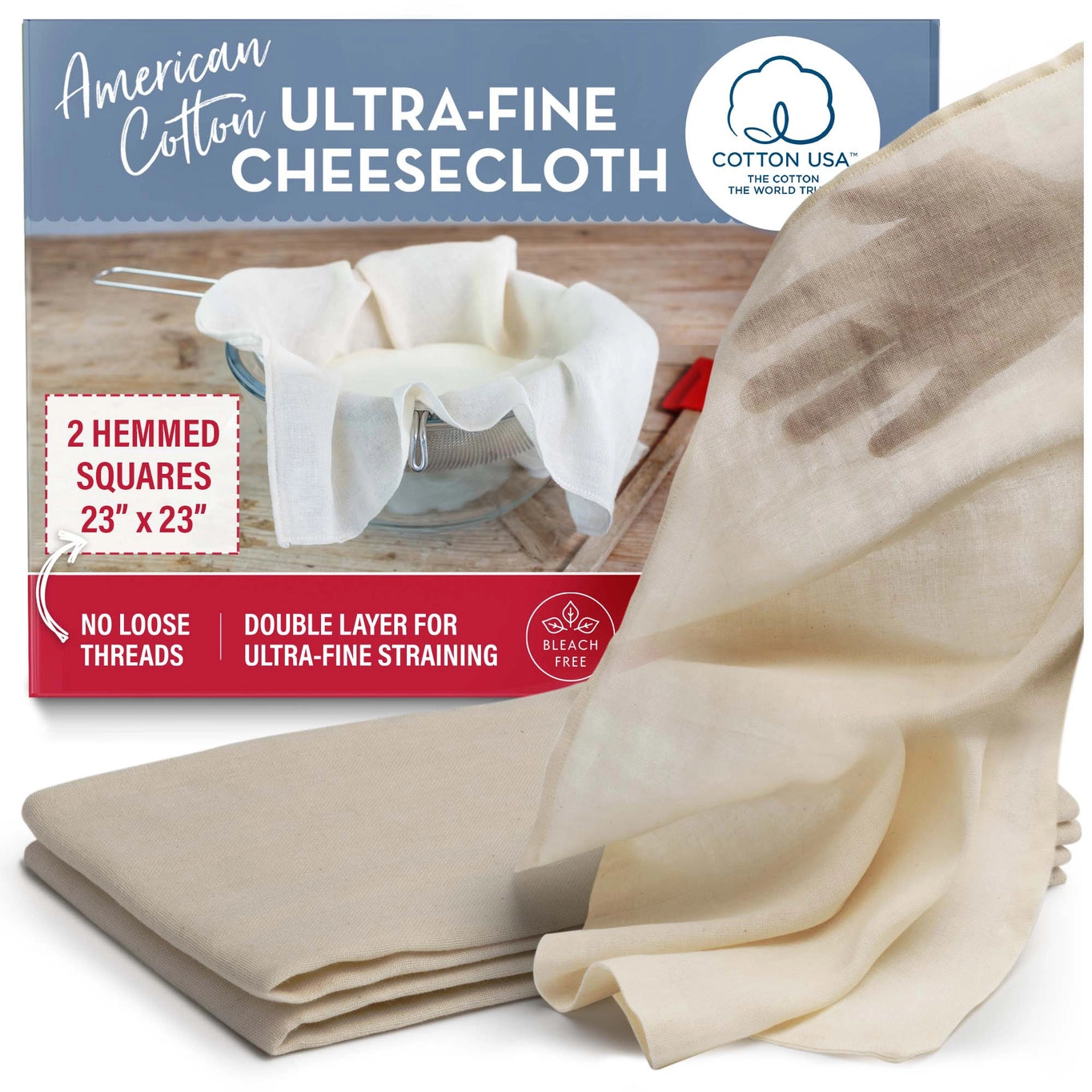 Ultra Fine Cheesecloth | Pack of 2