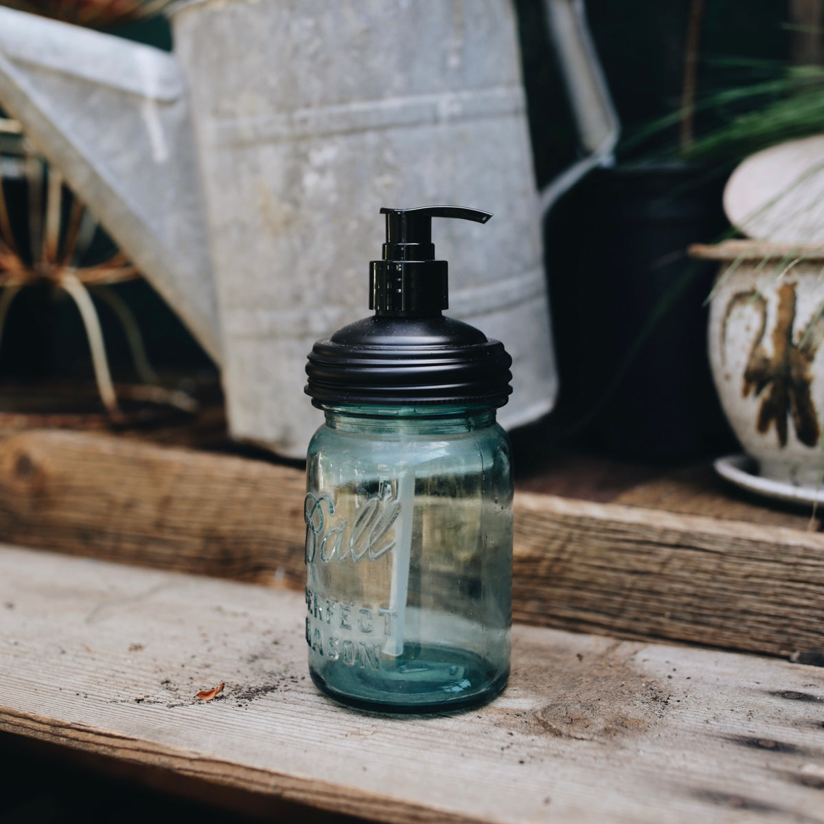 Mason Jar Water Bottle lid - Pour Spout, Storage Lid – Blue Sage Family Farm