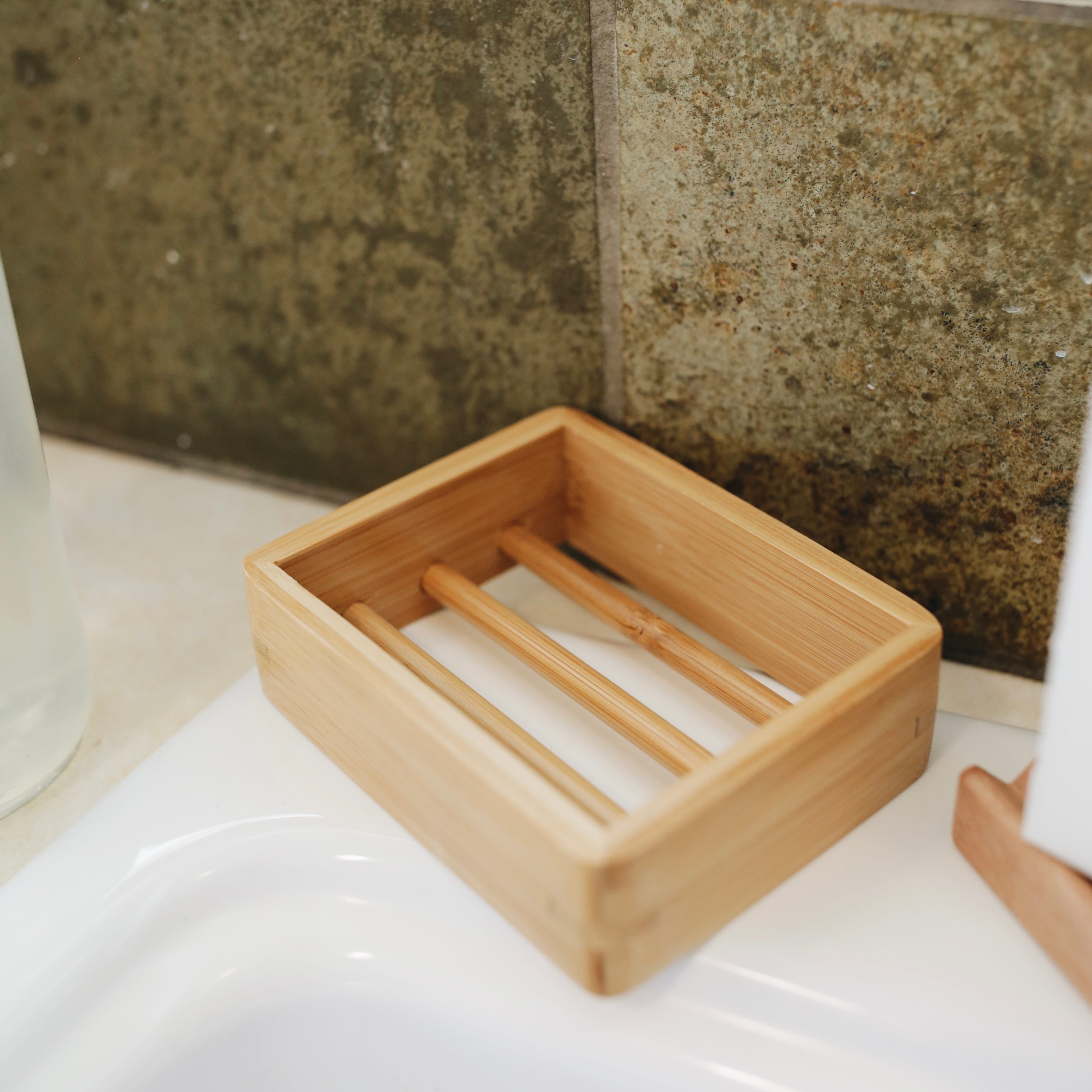 Bamboo Soap Shelf