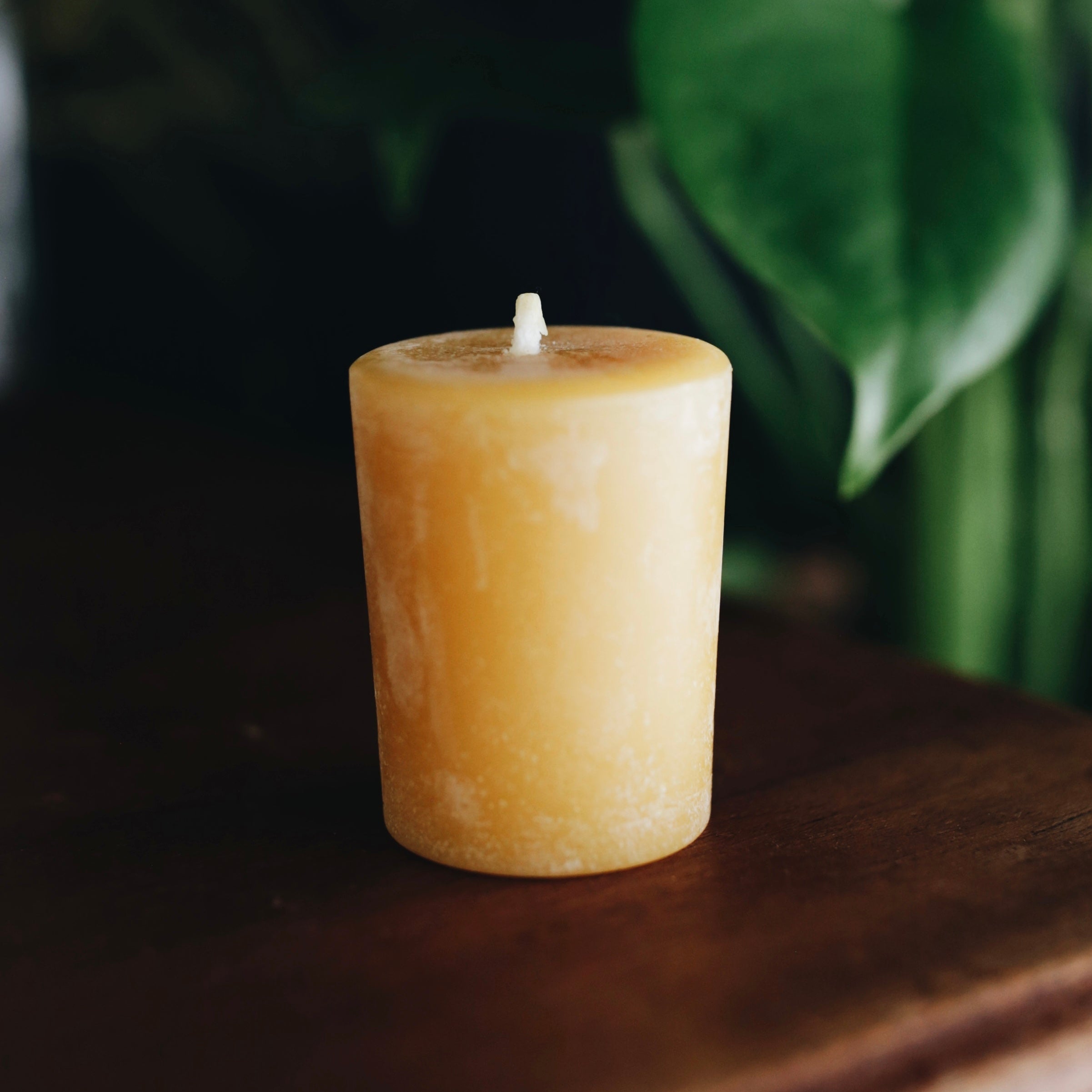 100% Beeswax Votive Candle