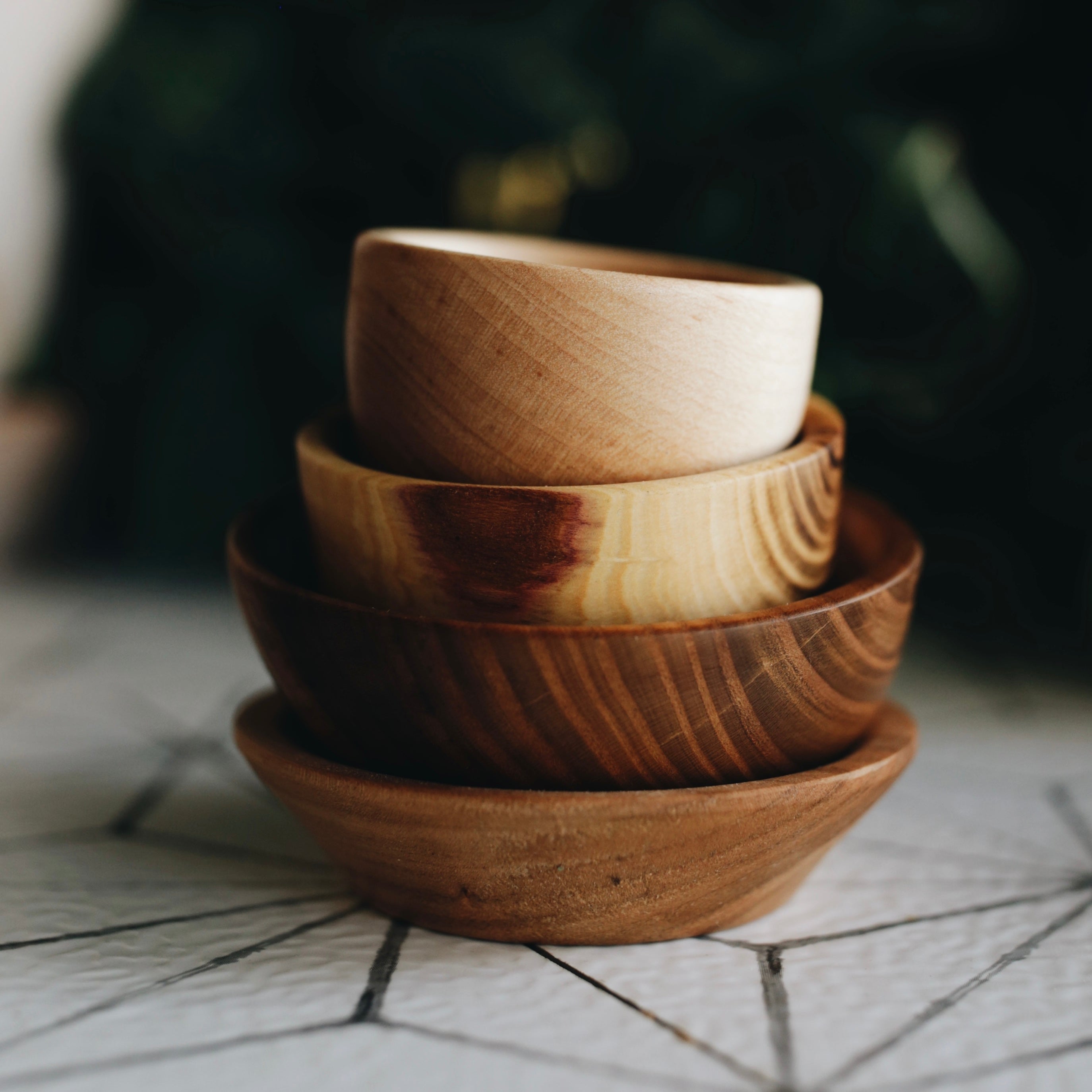 Reclaimed Wood Pinch Bowl
